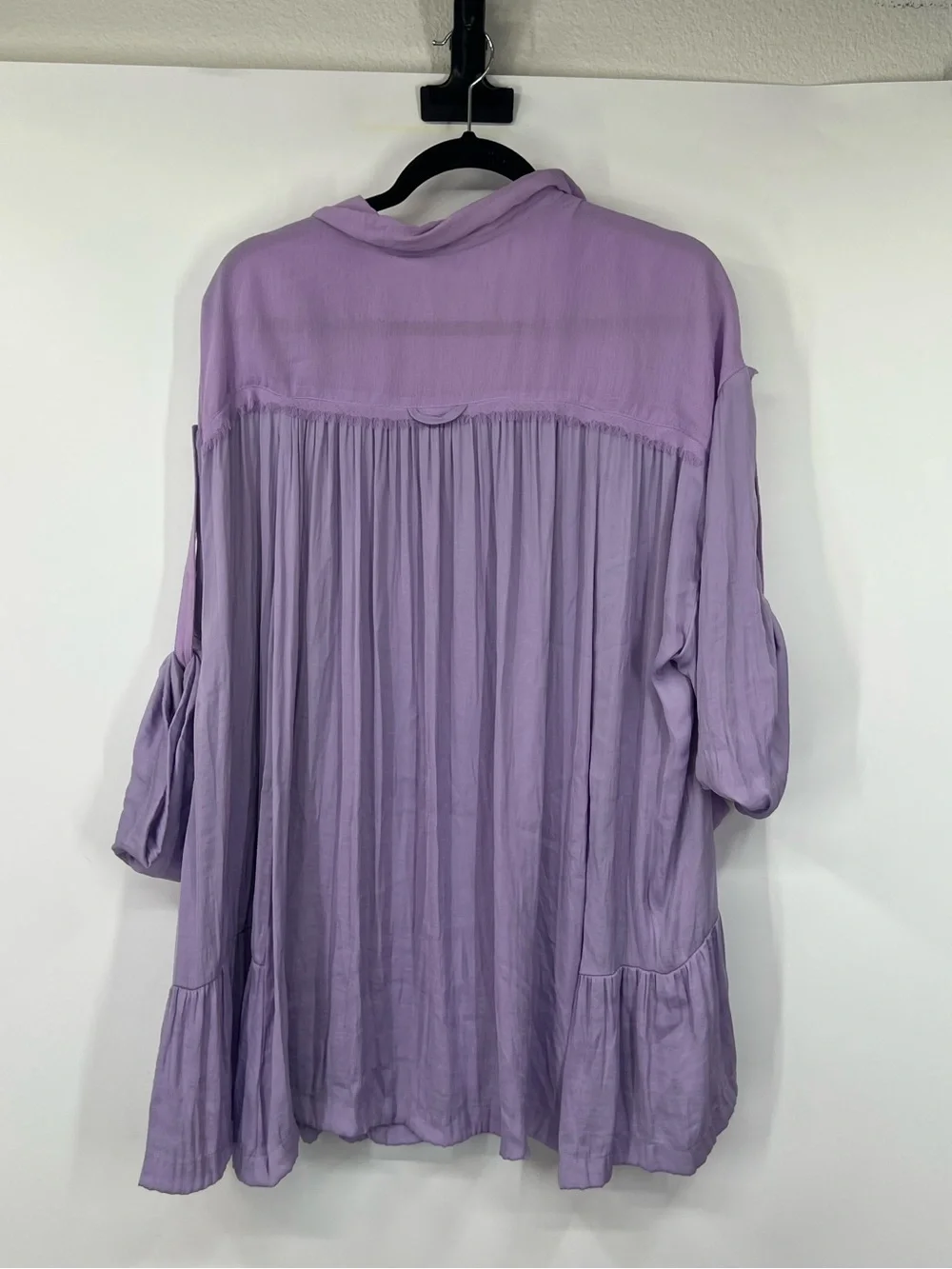 Free People Moonstruck Shirtdress Lavender